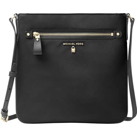 michael kors nylon kelsey large crossbody review|More.